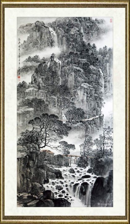 阮荣春_聚泉图