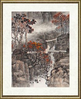 阮荣春_金秋晨韵-局部2