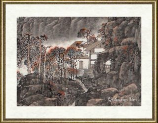 阮荣春_金秋晨韵-局部3
