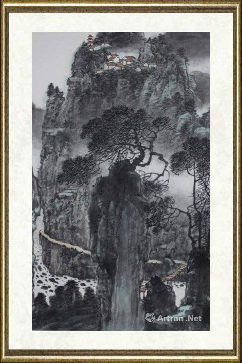 阮荣春_高山仰止局部