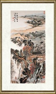 陆俨少_蕉林书屋图
