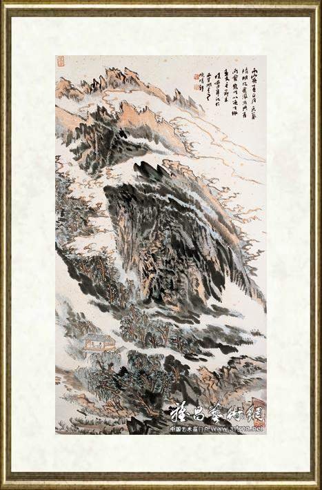 陆俨少_迎春图