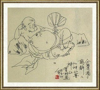 宝松_钢笔画单幅037
