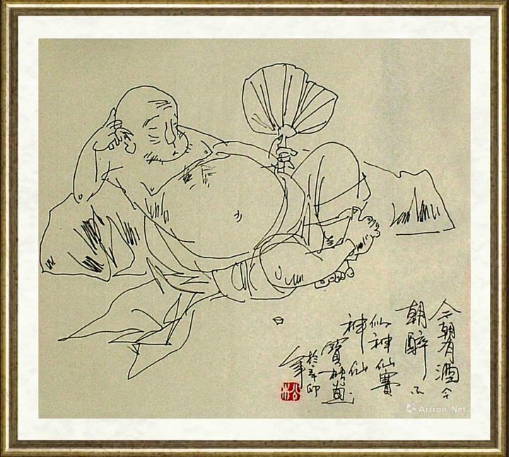 宝松_钢笔画单幅037