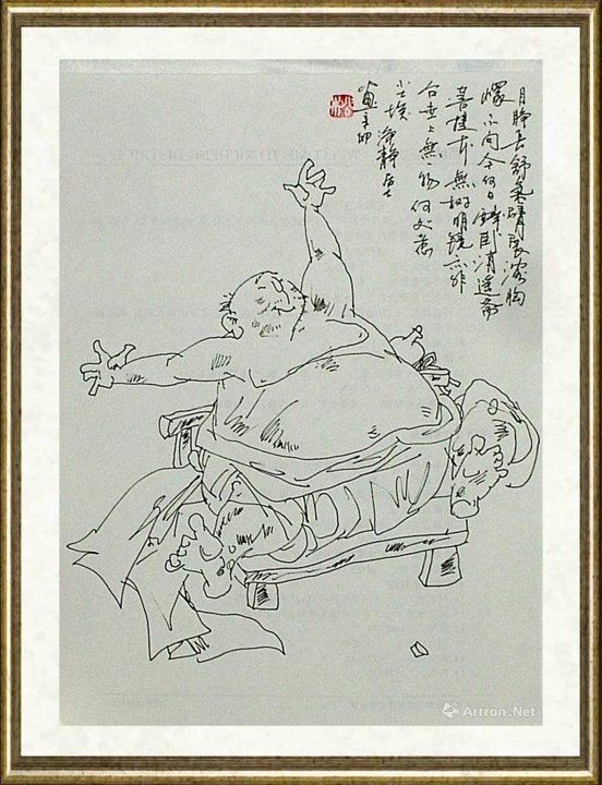 宝松_钢笔画单幅053