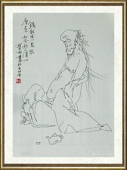 宝松_钢笔画单幅056