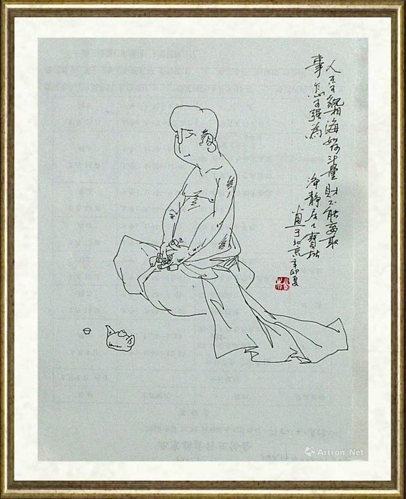 宝松_钢笔画单幅059