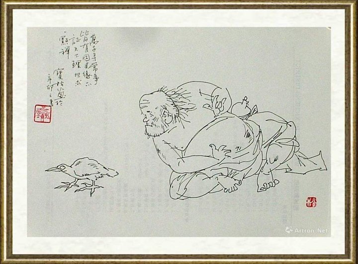 宝松_钢笔画单幅072