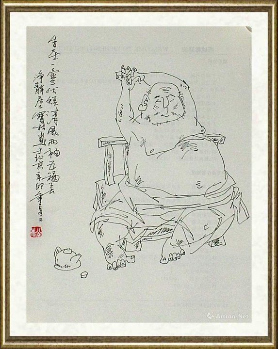 宝松_钢笔画单幅075