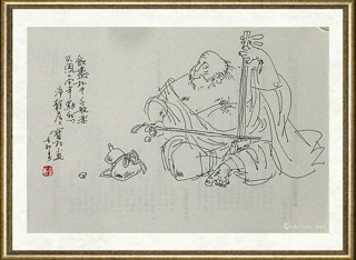 宝松_钢笔画单幅080