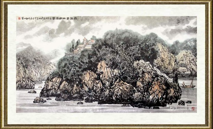 张松_雨洗青山欲滴翠