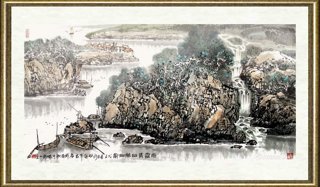 张松_雨露青山绿如新