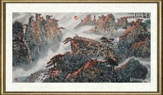 张松_黄山朝晖1