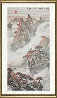 张松_黄山朝晖2