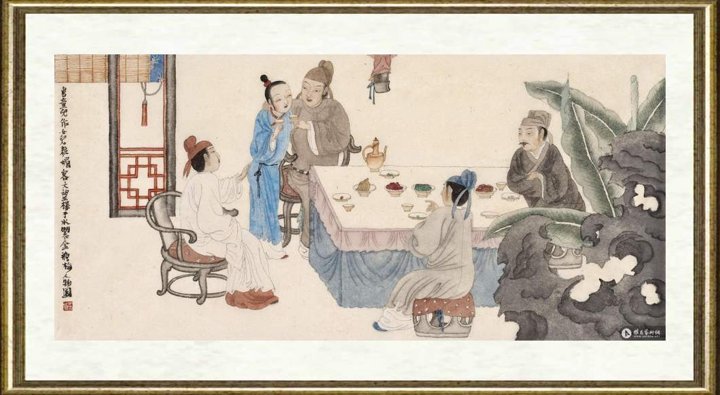 于水_金瓶梅人物画之六