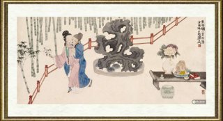 于水_金瓶梅人物画之四