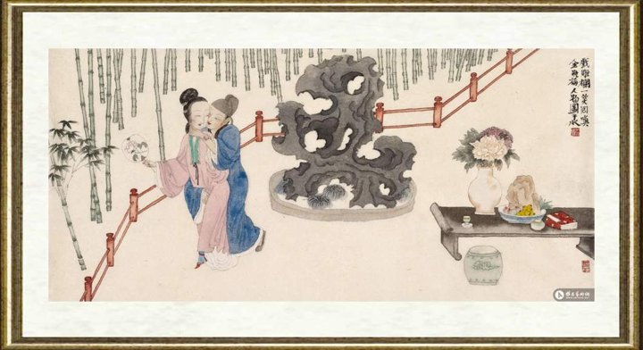 于水_金瓶梅人物画之四