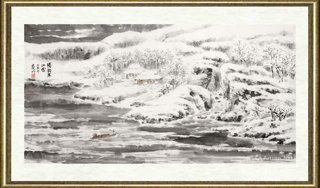 杨逸九_襡钓寒江雪