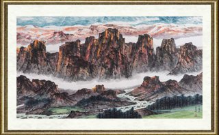 杨逸九_西陲雄峰