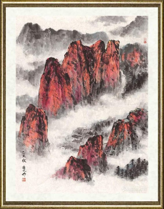 杨逸九_险峰图