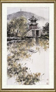王明明_镜桥秋姿
