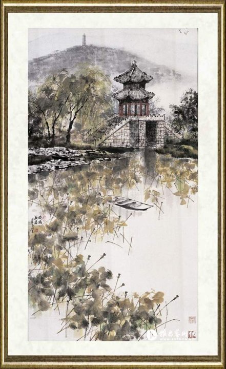 王明明_镜桥秋姿