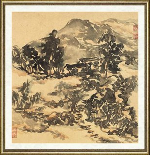 蒋丽萍_轻岚野树图