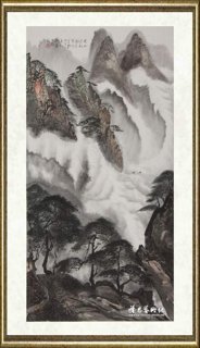高继兴_黄山云起图