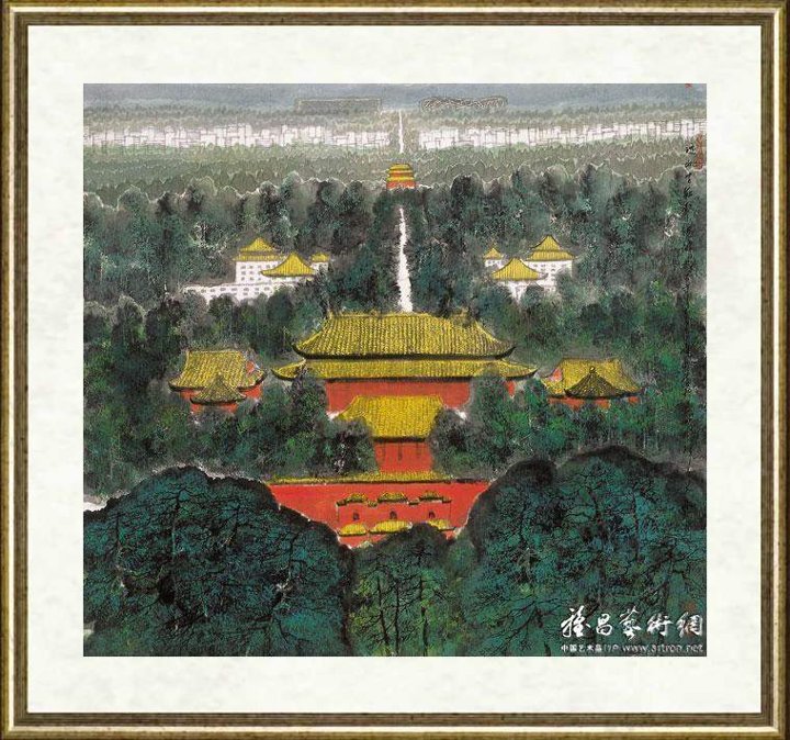 赵准旺_远眺古都牵新城