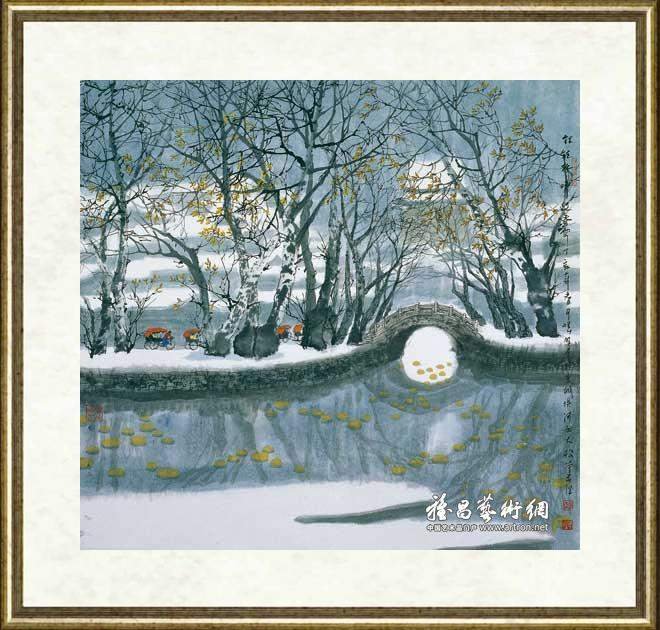 赵准旺_银锭桥畔迎春雪