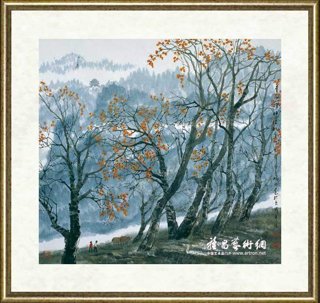 赵准旺_青山橙柿缀殿堂