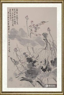 洪大亮_蒲茸承露有佳色