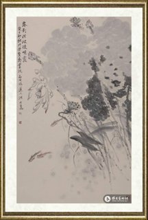 洪大亮_露影沉波随晓霞