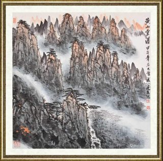 陈廷友_黄山云瀑