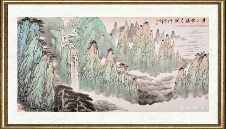 陈廷友_黄山云瀑奇观