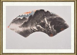 陈廷友_黄山扇面3