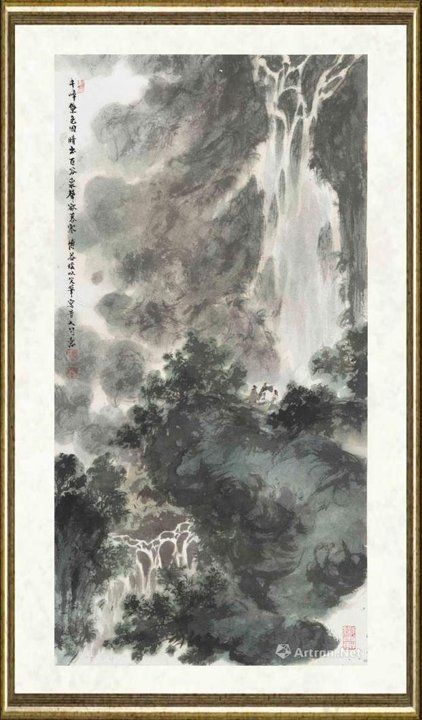 傅益瑶_百谷泉声欲暮寒