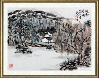 姚龙顺_皖南青阳山村小景