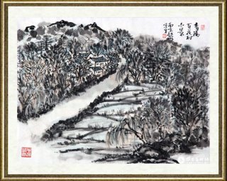 姚龙顺_青阳百花村小景