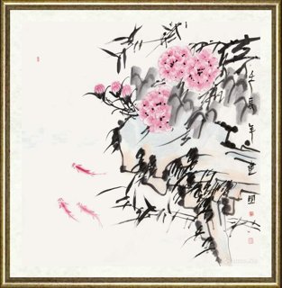 化建国_鱼乐戏芙蓉