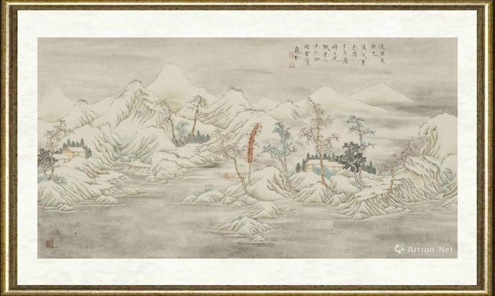 李巍松_江村雪霁