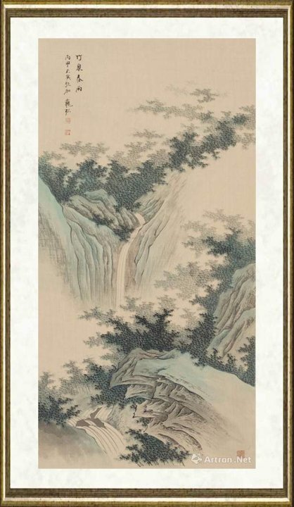 李巍松_竹泉春雨