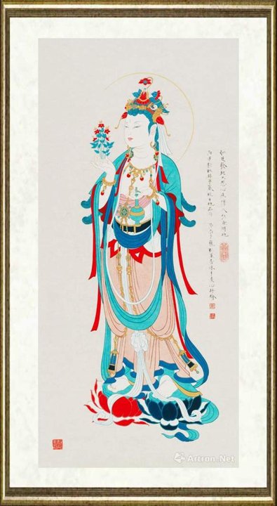 李巍松_莫高窟盛唐菩萨造像