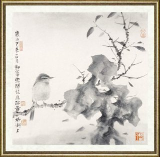罗剑华_百鸟图之一
