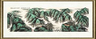 王文博_青山雨后白云飞