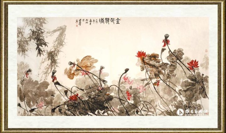 君寿_金色荷塘