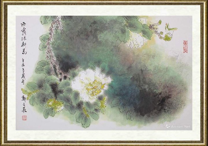 郑文岩_雨露沐新花