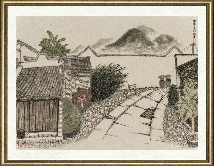 巴秋_风景写生011