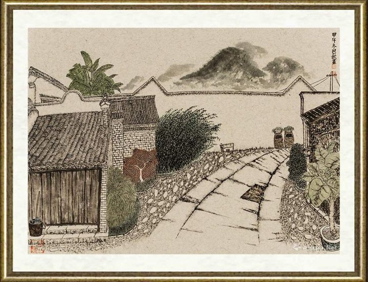 巴秋_风景写生013
