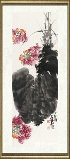 蔡智_花果四条幅之四